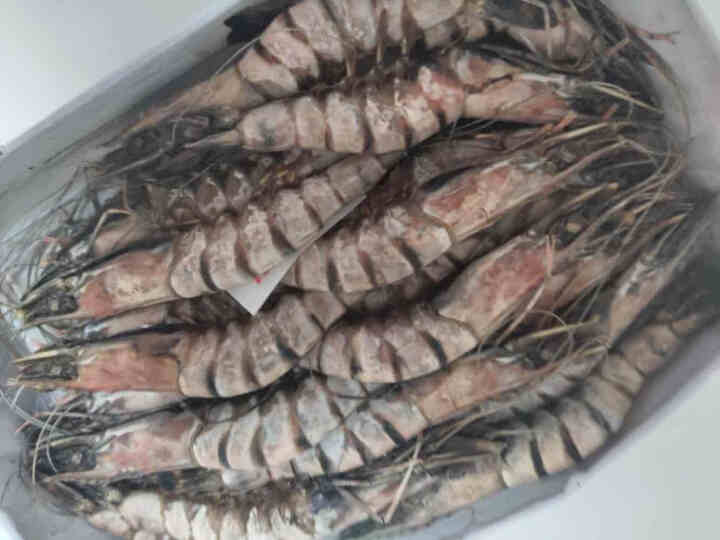 领鲜未来 进口精品大号黑虎虾800g 盒装 火锅烧烤 18,第3张