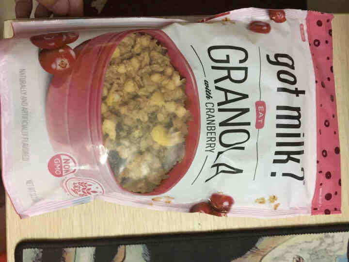 【买一赠二】gotmilk? 欧洲进口蔓越莓水果麦片 即食免煮早餐冲饮谷物 375g/袋怎么样，好用吗，口碑，心得，评价，试用报告,第4张