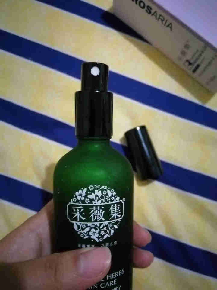 采薇集爽肤水洋甘菊净痘爽肤调理液100ml 男女可用 控油祛痘 补水保湿 水油平衡 收缩毛孔 洋甘菊调理液100ml怎么样，好用吗，口碑，心得，评价，试用报告,第4张