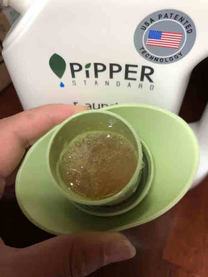 PIPPER 洗衣液尤加利香 900ml 婴儿洗衣液 植物酵素 尤加利香型怎么样，好用吗，口碑，心得，评价，试用报告,第2张