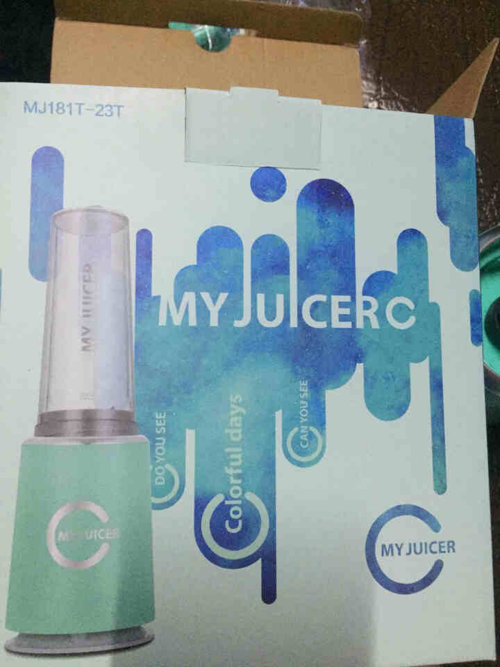 ErgoCHEF迷你榨汁机便携家用水果机搅拌杯my juicer果汁机 奶油绿怎么样，好用吗，口碑，心得，评价，试用报告,第2张