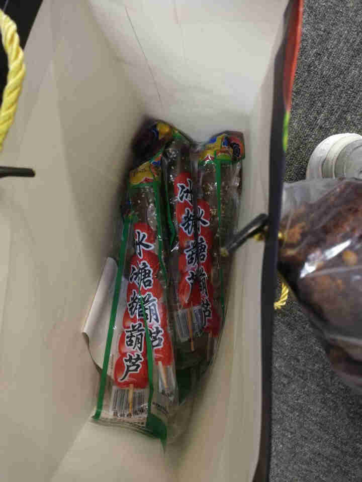 御食园 冰糖葫芦70gx10老北京特产休闲小吃山楂零食串串糖葫芦地道北京味食品 70g*4串怎么样，好用吗，口碑，心得，评价，试用报告,第4张