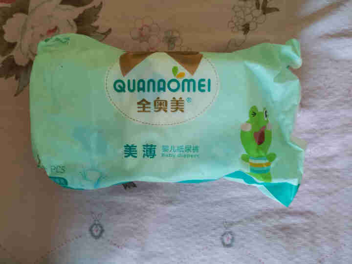 全奥美（Quanaomei）美薄系列婴儿纸尿裤尿不湿尿裤M码52片 L码体验装/8片怎么样，好用吗，口碑，心得，评价，试用报告,第2张