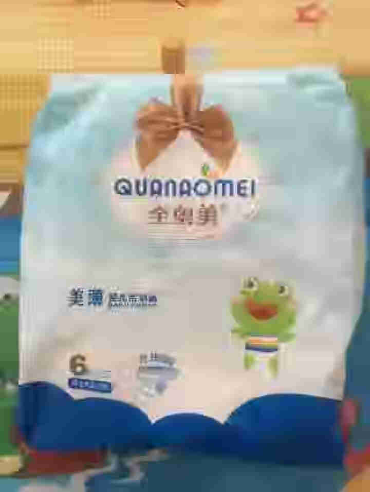 全奥美（Quanaomei）美薄系列婴儿纸尿裤尿不湿拉拉裤活动裤L码 L码体验装/6片怎么样，好用吗，口碑，心得，评价，试用报告,第2张