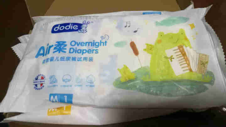 Dodie Air柔纸尿裤M5片（日3片+夜2片）怎么样，好用吗，口碑，心得，评价，试用报告,第2张