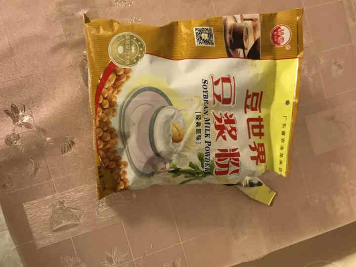 豆世界家用原味豆浆粉商用冲饮品营养早餐豆奶速溶非转基因黄豆代餐五谷黑芝麻黑豆300g袋包装 原味豆浆粉30g*10小包怎么样，好用吗，口碑，心得，评价，试用报告,第4张