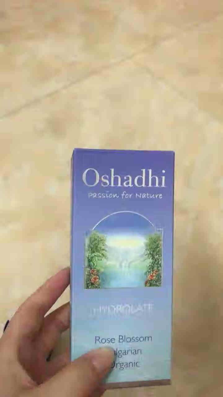 德国O家（Oshadhi）保加利亚大马士革玫瑰纯露花水爽肤水化妆水柔肤水补水保湿护肤品精华水喷雾 100ML怎么样，好用吗，口碑，心得，评价，试用报告,第4张