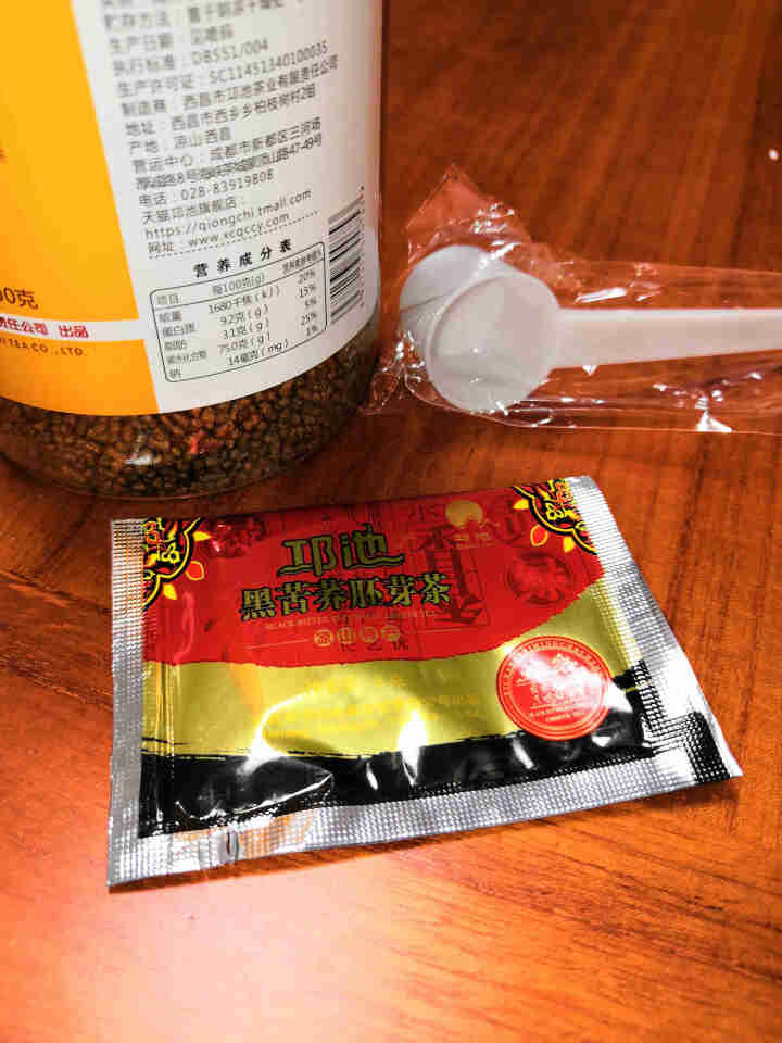 邛池 苦荞茶 荞麦茶 500g原味麦香 四川大凉山苦荞怎么样，好用吗，口碑，心得，评价，试用报告,第3张