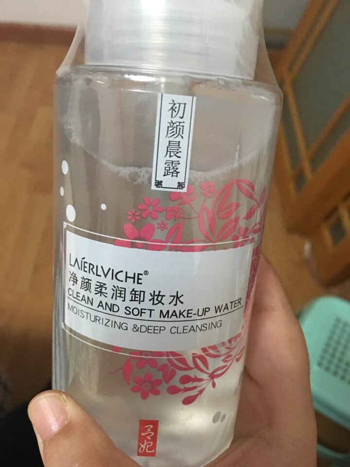 吕妃（LVFEI） 净颜柔润卸妆水（脸部 唇部 眼部 卸妆液）补水保湿温和卸妆 男女士通用 300ml/瓶怎么样，好用吗，口碑，心得，评价，试用报告,第3张