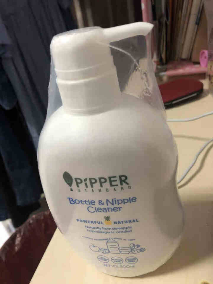 PIPPER 奶瓶奶嘴清洁剂 500ml 植物酵素 清洁剂奶瓶怎么样，好用吗，口碑，心得，评价，试用报告,第2张