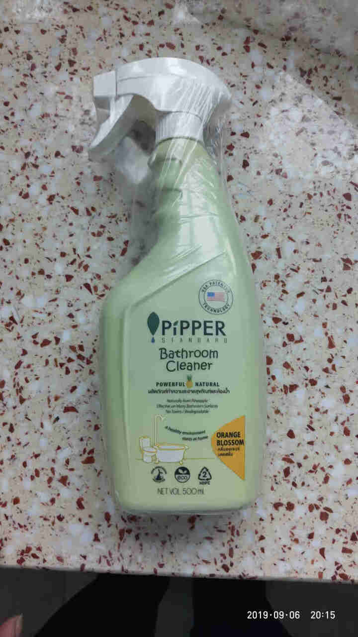 PIPPER 浴室清洁剂 有效的去除皂垢 浴室表面污垢 500ml 植物酵素怎么样，好用吗，口碑，心得，评价，试用报告,第3张