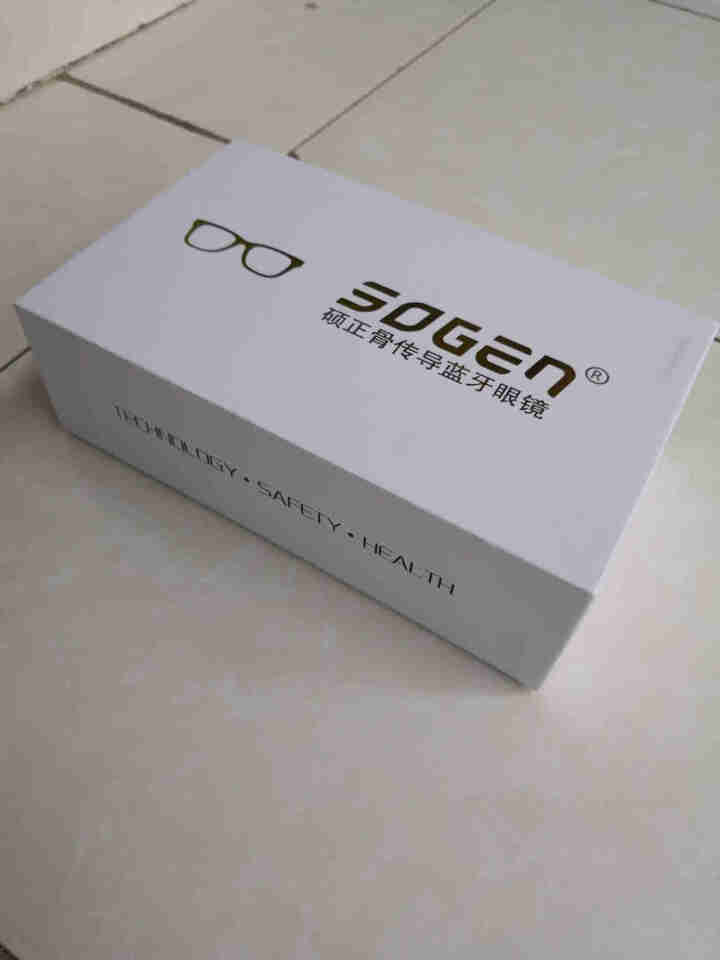 SOGEN 【镜片可更换】硕正骨传导蓝牙耳机眼镜防蓝光偏光太阳眼镜 手机通用 灰色渐变太阳镜片怎么样，好用吗，口碑，心得，评价，试用报告,第2张