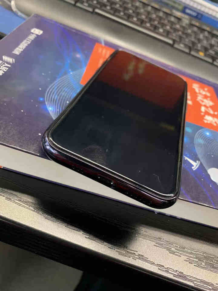 JJMM iphone11proMax手机壳新款电镀软边钢化玻璃苹果11个性网红全包防摔壳套潮款 亮面黑【送全屏钢化膜】 iphone11pro（5.8英寸）怎,第4张