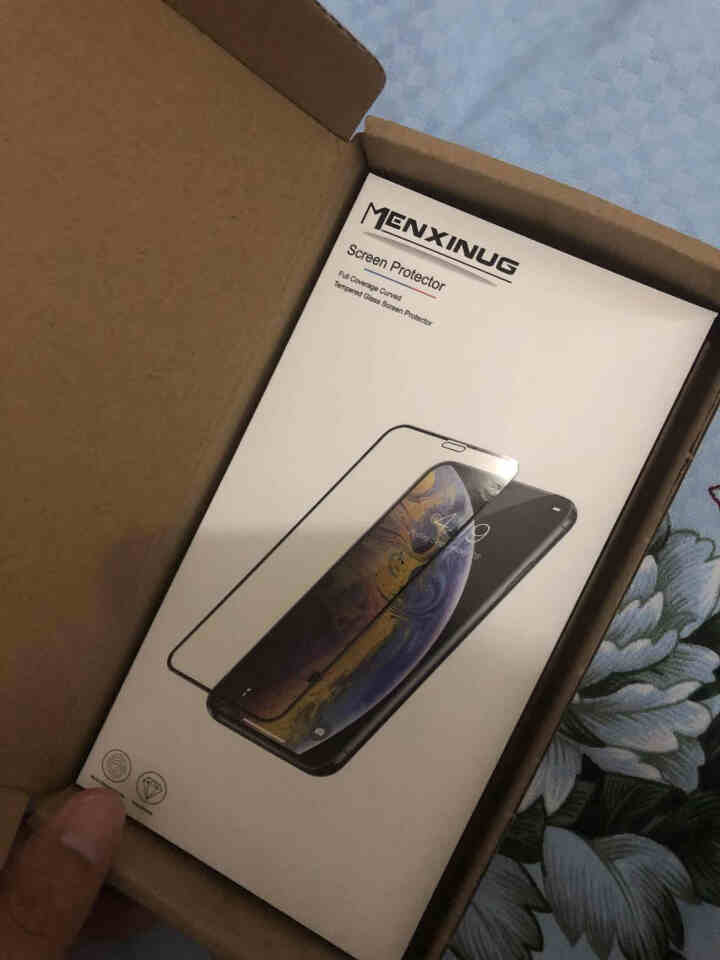 懵星 苹果X/XS钢化膜 iPhone X/XS Max 手机贴膜 全屏高清防爆裂抗指纹全玻璃膜 iPhoneX/Xs全屏高清玻璃膜怎么样，好用吗，口碑，心得，,第2张