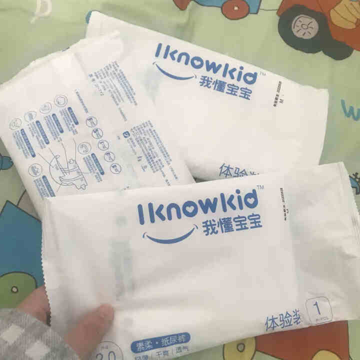 我懂宝宝(IKNOWKID) 轻薄2.0柔软干爽【纸尿裤】M码3片 便携试用装怎么样，好用吗，口碑，心得，评价，试用报告,第4张