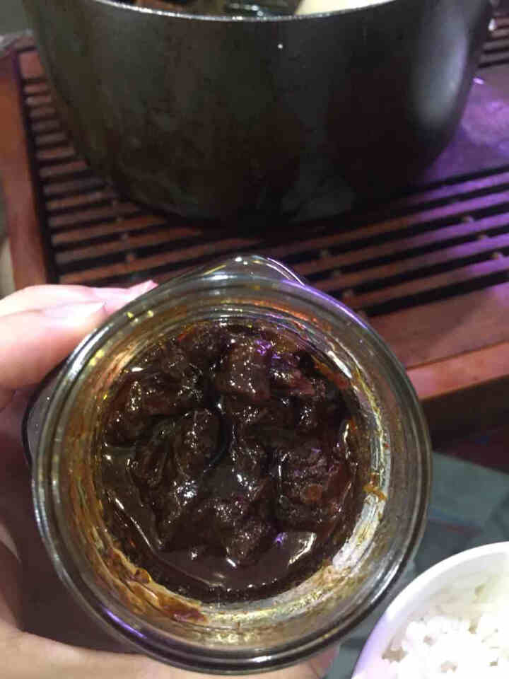 鹃城160g*2豆瓣牛肉酱下饭酱拌面拌饭好搭档 郫县豆瓣出品怎么样，好用吗，口碑，心得，评价，试用报告,第4张