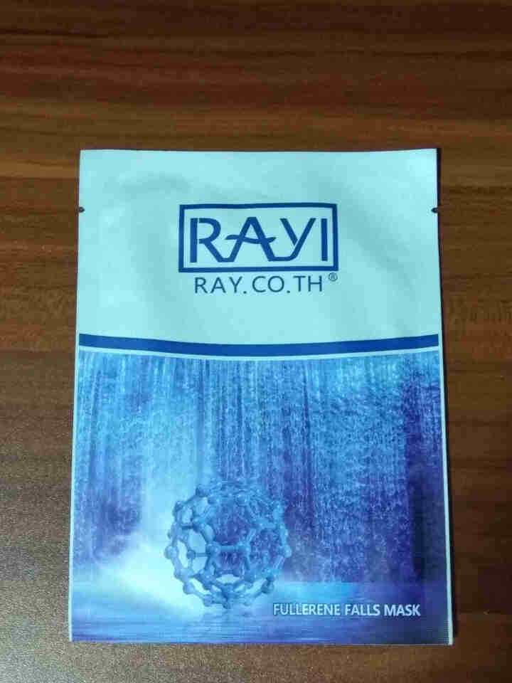 RAY.CO.TH 富勒烯瀑布补水面膜 拉丝（美白保湿控油修护收缩毛孔） 3片贴，无外包装怎么样，好用吗，口碑，心得，评价，试用报告,第2张