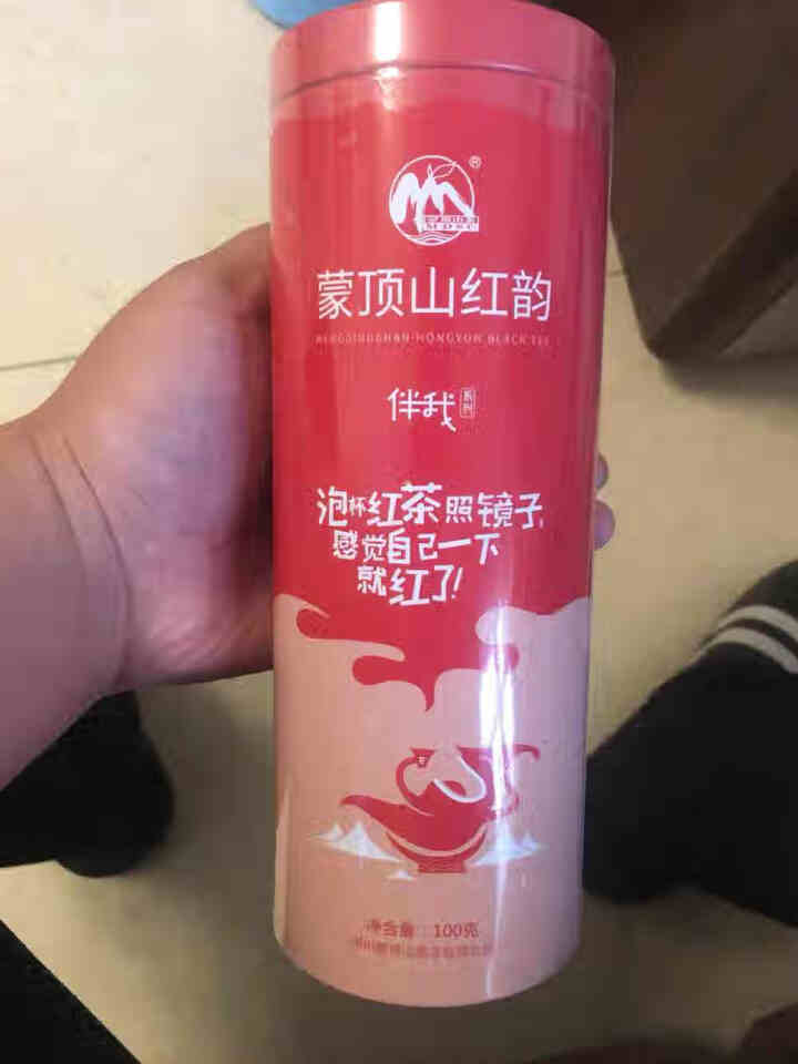 【买一送二】2018年蒙顶山茶红茶特级茶叶高山茶红韵100g铁罐装怎么样，好用吗，口碑，心得，评价，试用报告,第2张