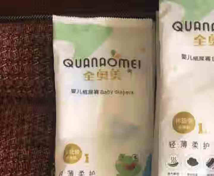 全奥美（Quanaomei）轻薄柔护系列婴儿纸尿裤尿不湿尿裤NB/S/M/L/XL 体验装M 4片（6,第4张