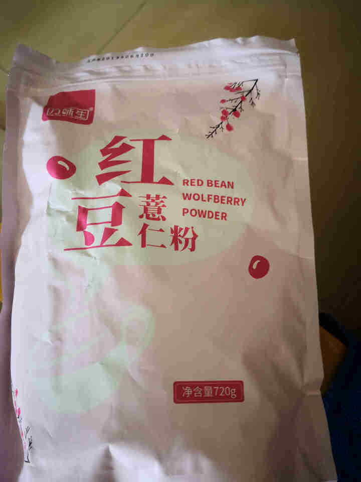 万味生 红豆薏米粉720g 薏仁即食营养代餐五谷冲泡早餐粉熟赤小豆速食粥怎么样，好用吗，口碑，心得，评价，试用报告,第2张