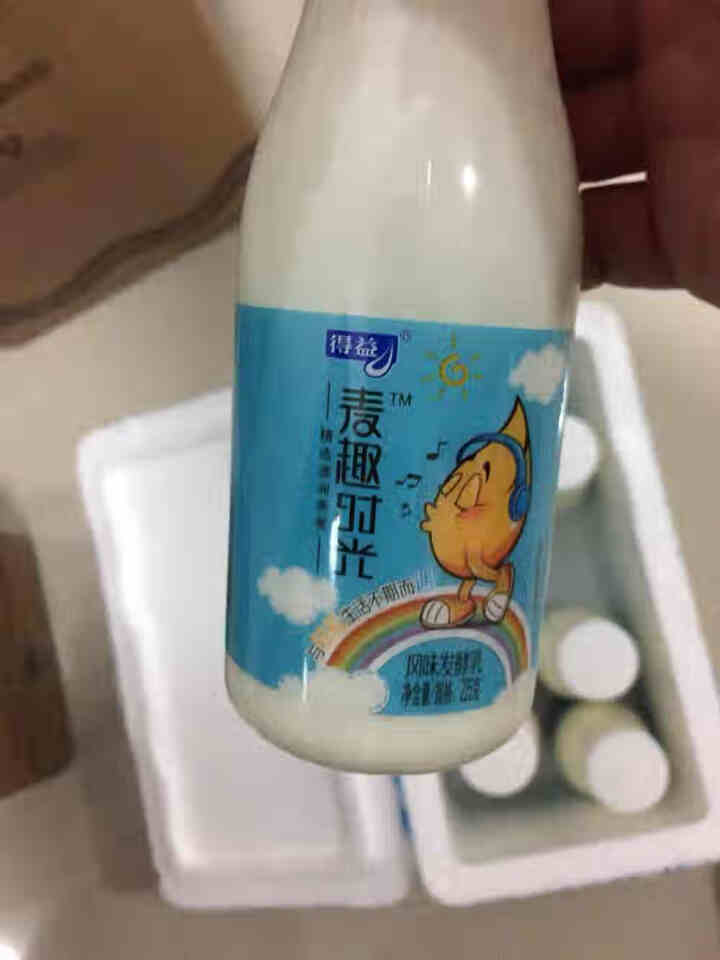 得益 麦趣时光燕麦酸奶225g 低温酸奶 燕麦酸奶 酸奶 生鲜 燕麦原味 8瓶怎么样，好用吗，口碑，心得，评价，试用报告,第4张