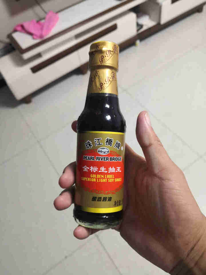 珠江桥牌 金标生抽王 非转基因酿造酱油 家庭装 提鲜增香酱油 炒菜凉拌火锅 厨房蘸料 广东老字号 150ml*1瓶怎么样，好用吗，口碑，心得，评价，试用报告,第2张