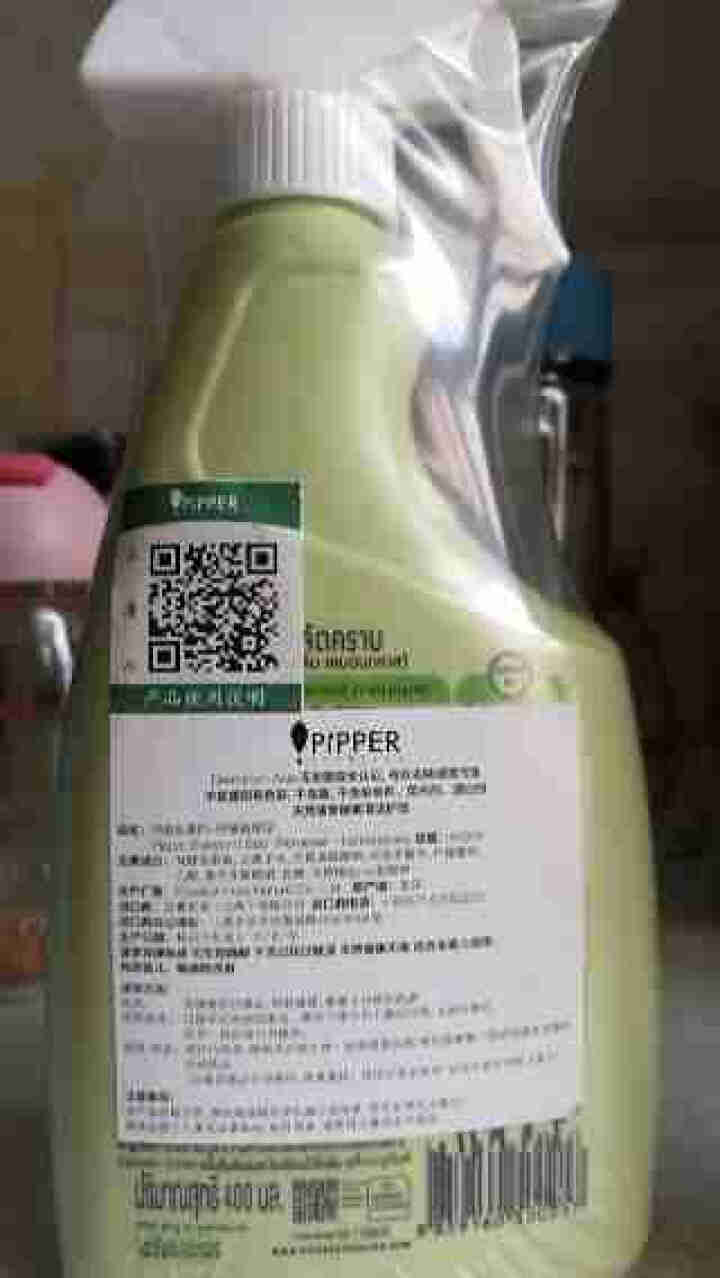 PIPPER 去渍剂400ml+地板清洁剂800ml 菠萝酵素怎么样，好用吗，口碑，心得，评价，试用报告,第4张