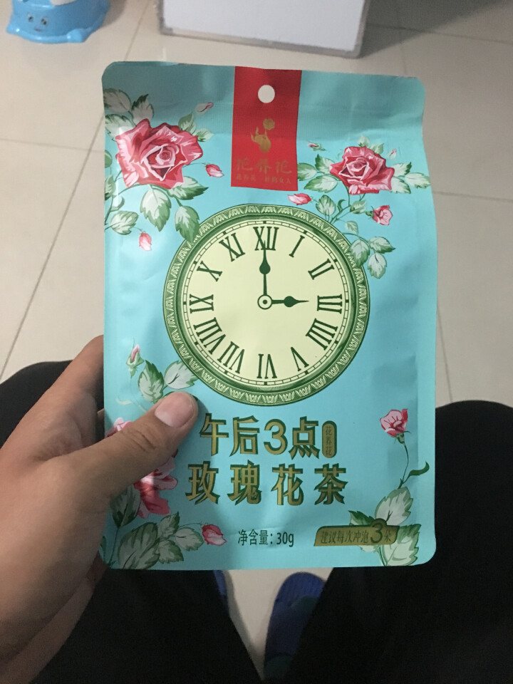 花养花 玫瑰花茶特级玫瑰花茶大朵花冠茶花草茶平阴烘干无硫纸袋装30g 30g怎么样，好用吗，口碑，心得，评价，试用报告,第3张