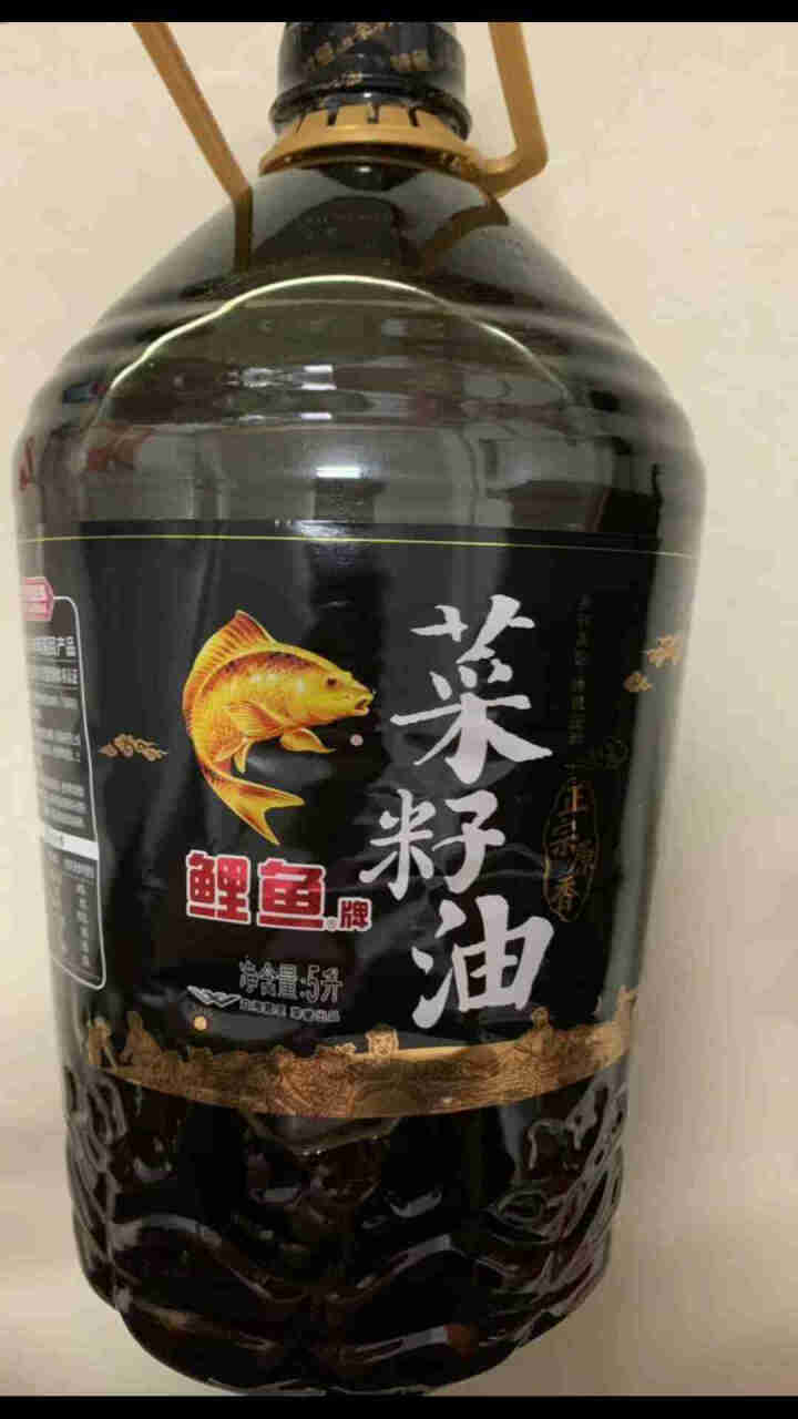 鲤鱼牌 正宗原香菜籽油5L 四川菜籽油 非转基因压榨   生态基地 小榨 食用油怎么样，好用吗，口碑，心得，评价，试用报告,第3张