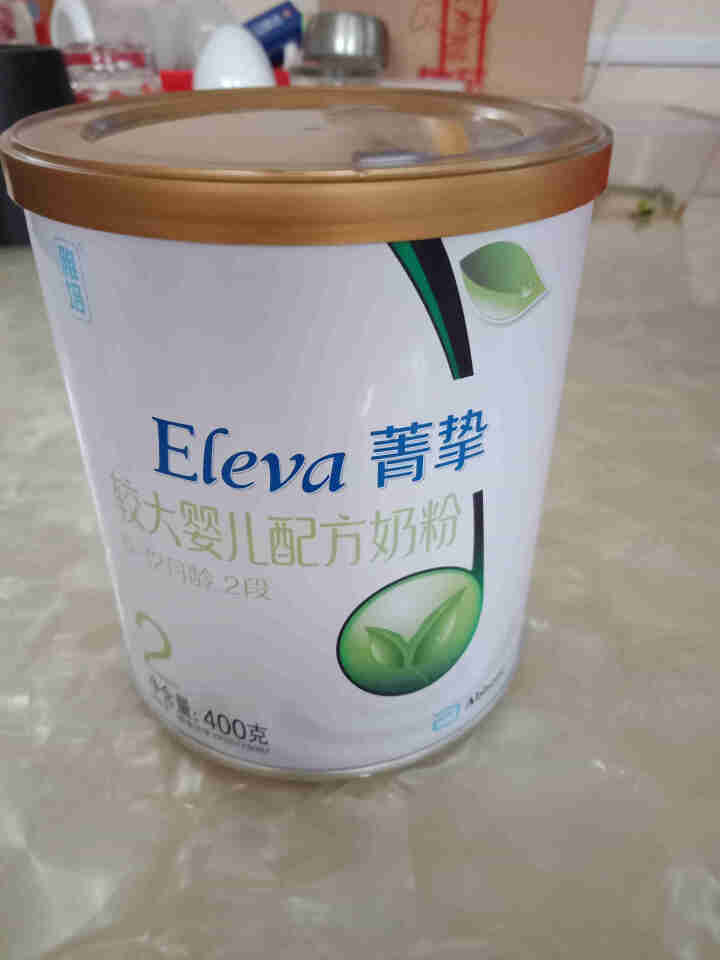 雅培（Abbott） 【旗舰店】Eleva菁挚菁智有机较大婴儿幼儿配方奶粉2段  丹麦进口 400g*1罐（带非卖标18年4月）怎么样，好用吗，口碑，心得，评价,第2张