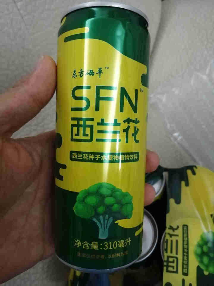 东方硒草 SFN西兰花植物饮料 种子水提物 萝卜硫苷 酸甜爽口 整箱装 310ml*6罐装怎么样，好用吗，口碑，心得，评价，试用报告,第4张