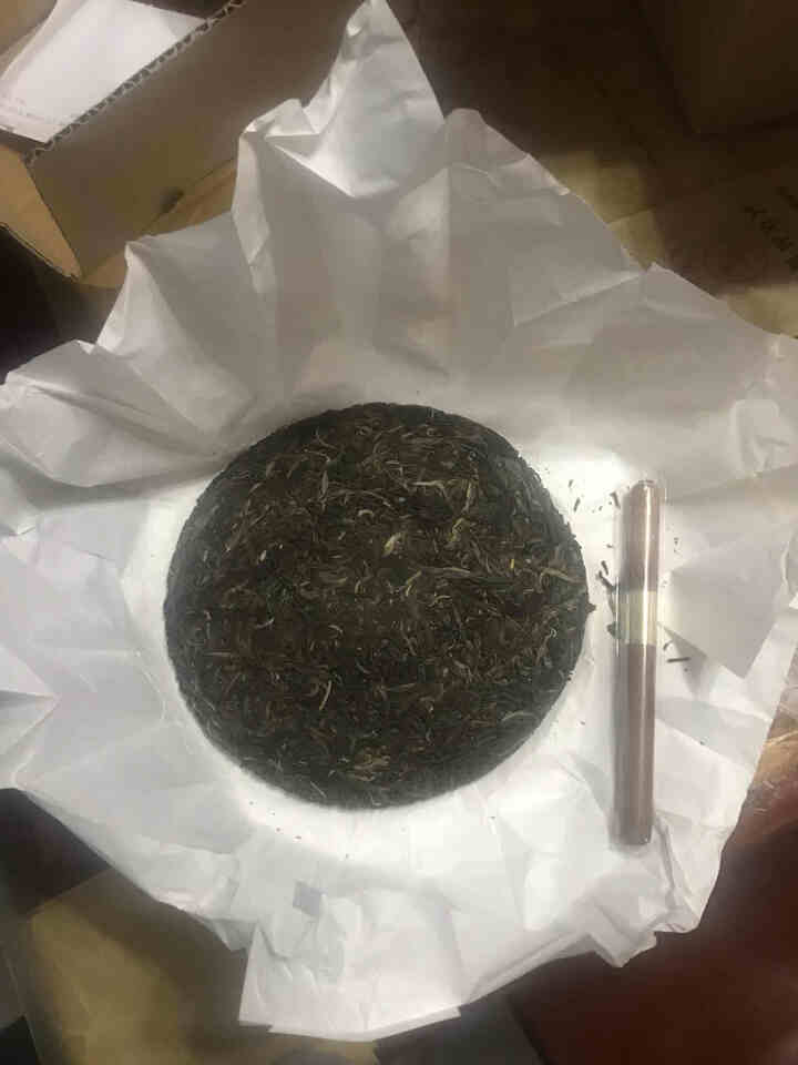 【买七送一】九雁老班章普洱茶生茶 2018年春茶百年古树云南七子饼茶357g/片怎么样，好用吗，口碑，心得，评价，试用报告,第2张