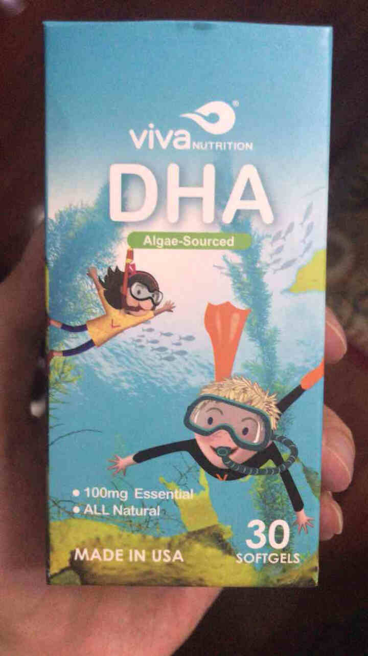 微娃营养儿童DHA藻油马泰克帝斯曼Life's DHA婴幼儿100mg30粒美国进口新老包装混合发货怎么样，好用吗，口碑，心得，评价，试用报告,第2张