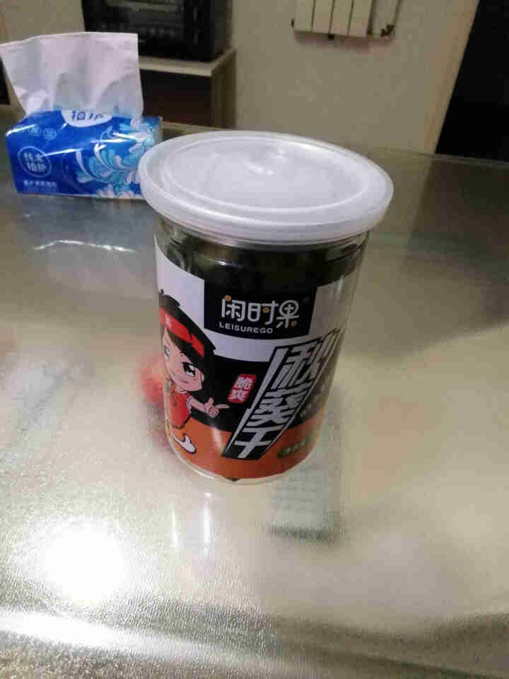 闲时果 脱水黄秋葵干55g 孕妇休闲零食小吃即食脱水蔬果干果蔬脆 脆爽秋葵干55g/罐怎么样，好用吗，口碑，心得，评价，试用报告,第2张