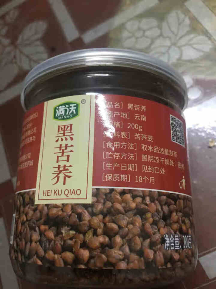 满沃 黑苦荞茶 200克 优质 苦荞茶怎么样，好用吗，口碑，心得，评价，试用报告,第2张