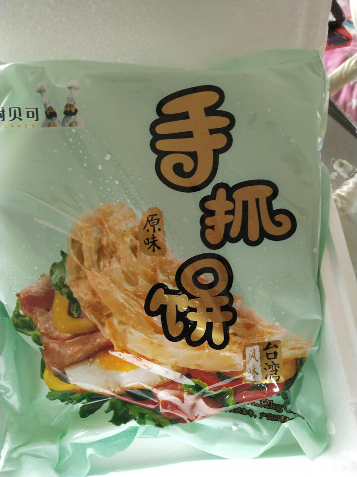 台湾手抓饼12份 手抓饼面饼套装 速冻手抓饼皮 12片饼皮 1.32kg怎么样，好用吗，口碑，心得，评价，试用报告,第3张