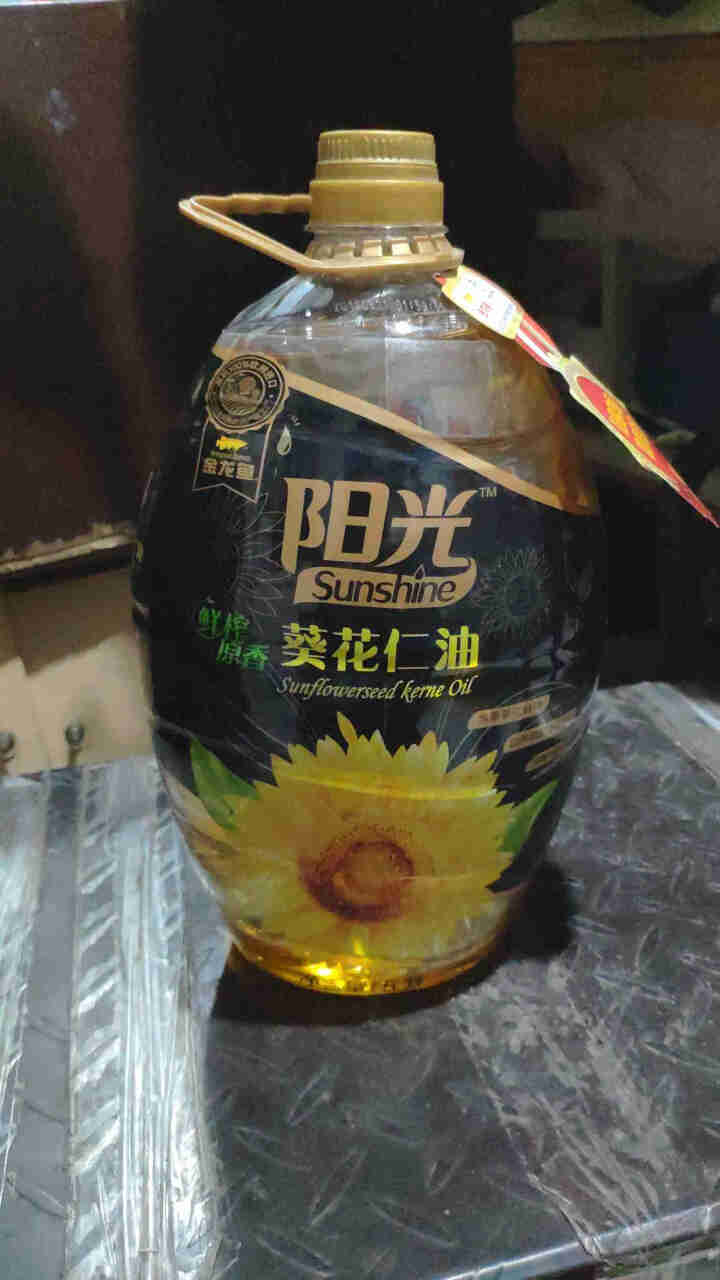 金龙鱼 食用油 阳光鲜榨原香葵花仁油5L怎么样，好用吗，口碑，心得，评价，试用报告,第2张