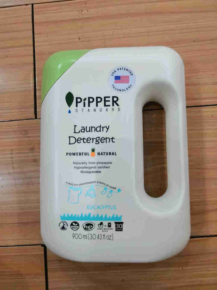 PIPPER 洗衣液尤加利香 900ml 婴儿洗衣液 植物酵素 尤加利香型怎么样，好用吗，口碑，心得，评价，试用报告,第4张