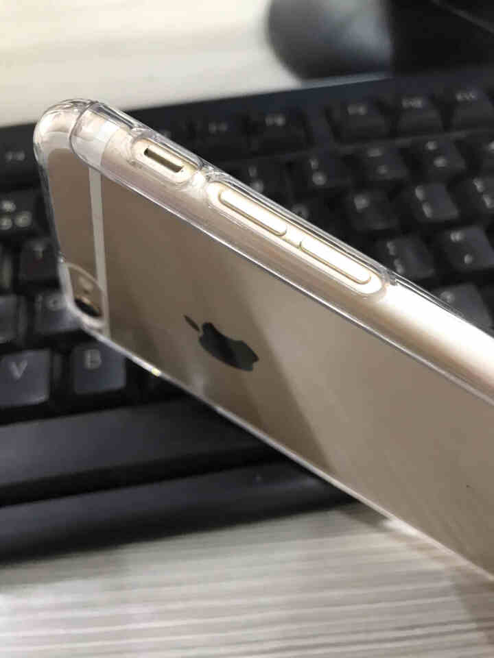 晶罡 iphone6s手机壳苹果6/7/8plus护盾双面全包防摔保护套潮男女款透明新款带钢化膜外套 苹果6/6S,第3张