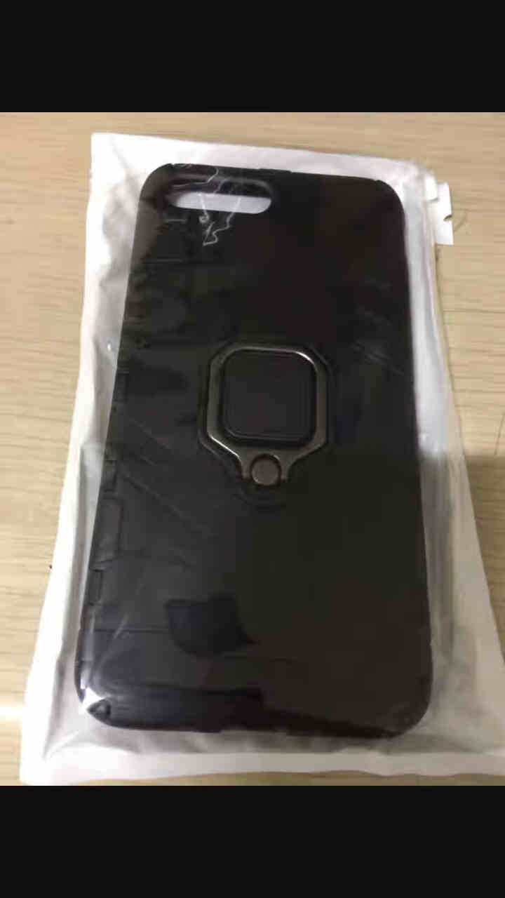 【次日送达】观悦 苹果7/8plus手机壳 iPhone7/8Plus全包防摔硅胶保护套软指环支架壳 7p/8plus通用（5.5英寸）铠甲防摔【黑色】怎么样，,第2张