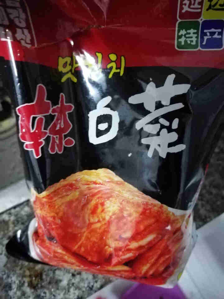 金刚山韩式泡菜 辣白菜 韩国泡菜 手工泡菜下饭菜 450g怎么样，好用吗，口碑，心得，评价，试用报告,第2张