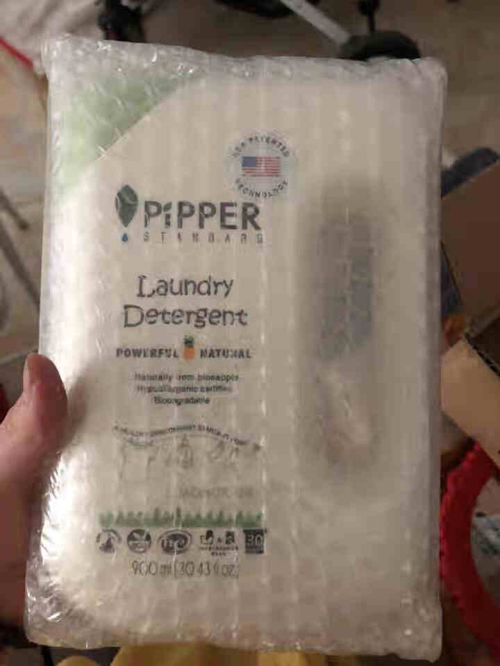 PIPPER 洗衣液柠檬香型 900ml 婴儿洗衣液 植物酵素 柠檬草香型怎么样，好用吗，口碑，心得，评价，试用报告,第3张