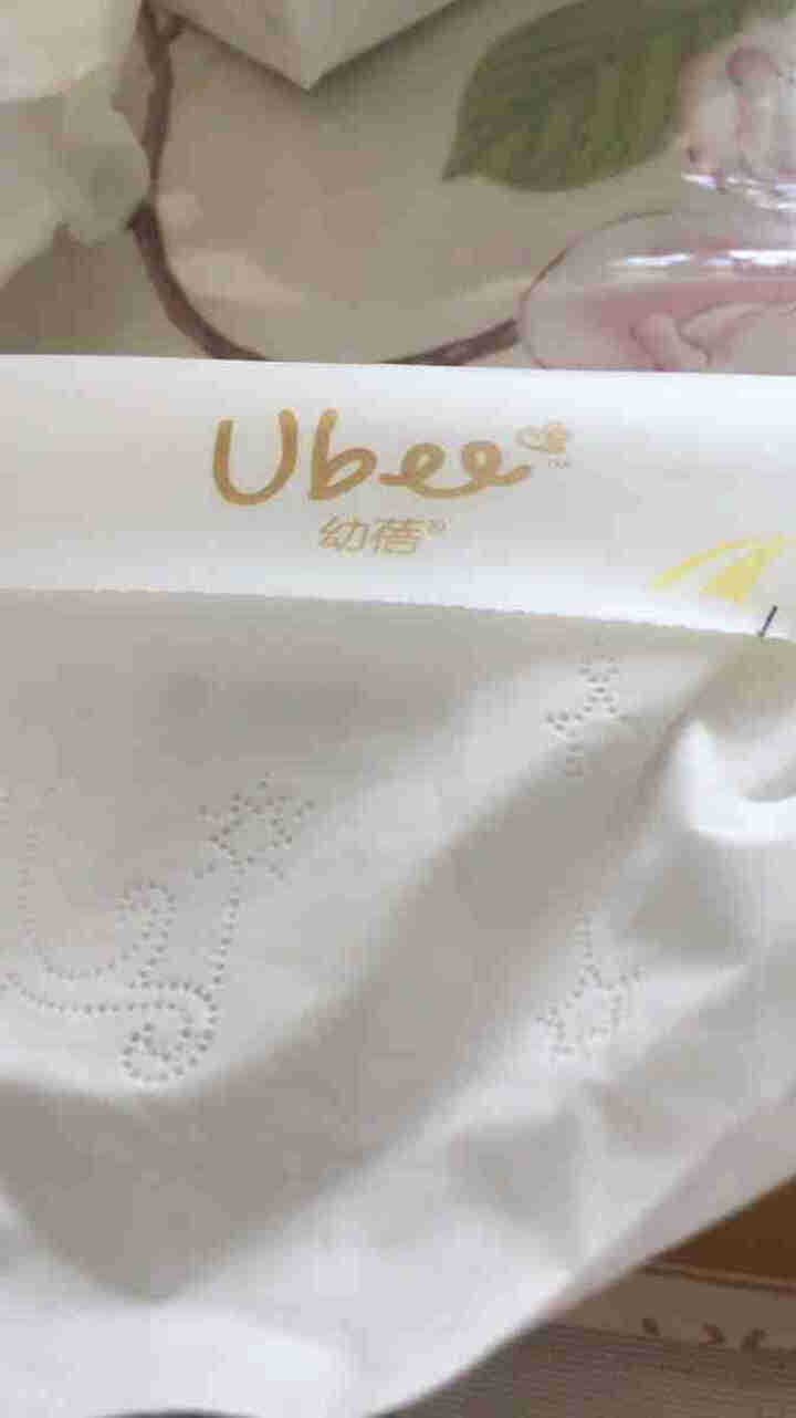 幼蓓（Ubee）保湿柔润面巾纸 婴儿用鼻子纸 柔软抽纸 3层120抽*3包怎么样，好用吗，口碑，心得，评价，试用报告,第4张