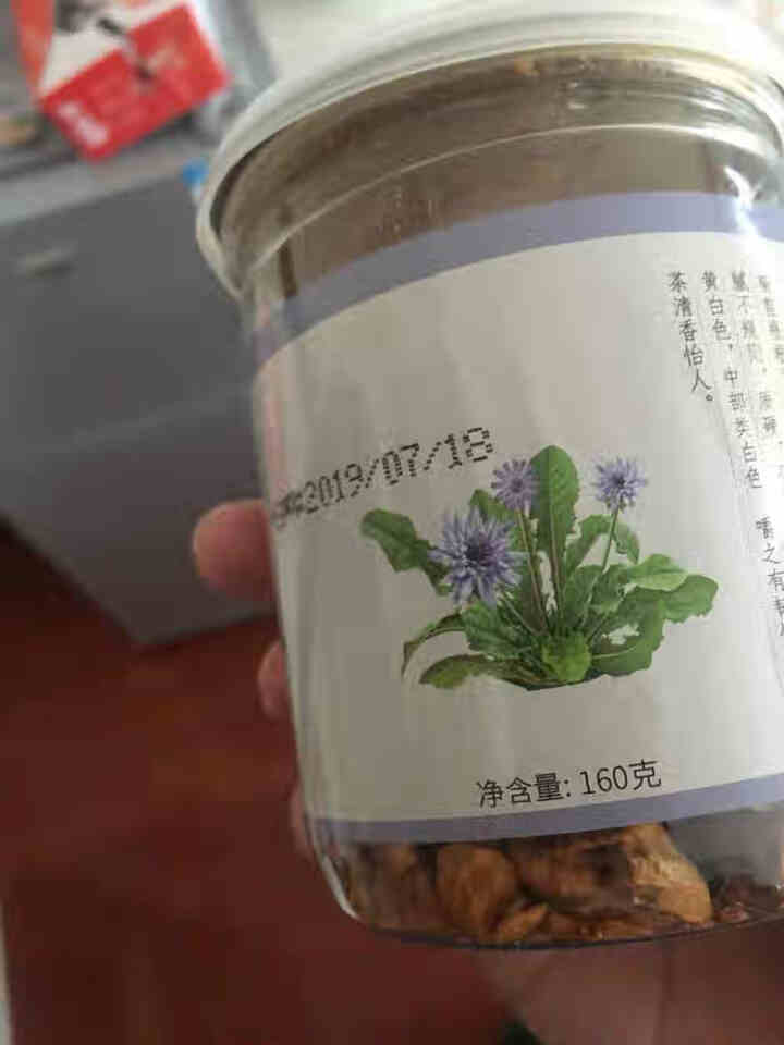 菊苣根茶 苦菊苣根花草茶茶叶蓝菊根花茶160克 金兰菊根茶黄玉兰根茶降尿酸花茶养生茶 优质菊苣根茶160克/罐怎么样，好用吗，口碑，心得，评价，试用报告,第2张