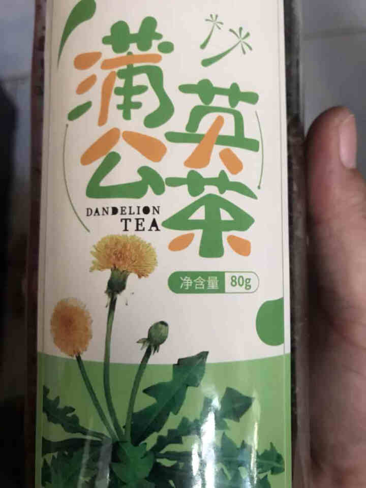 鲜萌花草茶 蒲公英茶叶 长白山野生纯蒲公英绿茶婆婆丁花茶可搭菊花枸杞玫瑰花80g/罐装 蒲公英茶怎么样，好用吗，口碑，心得，评价，试用报告,第2张