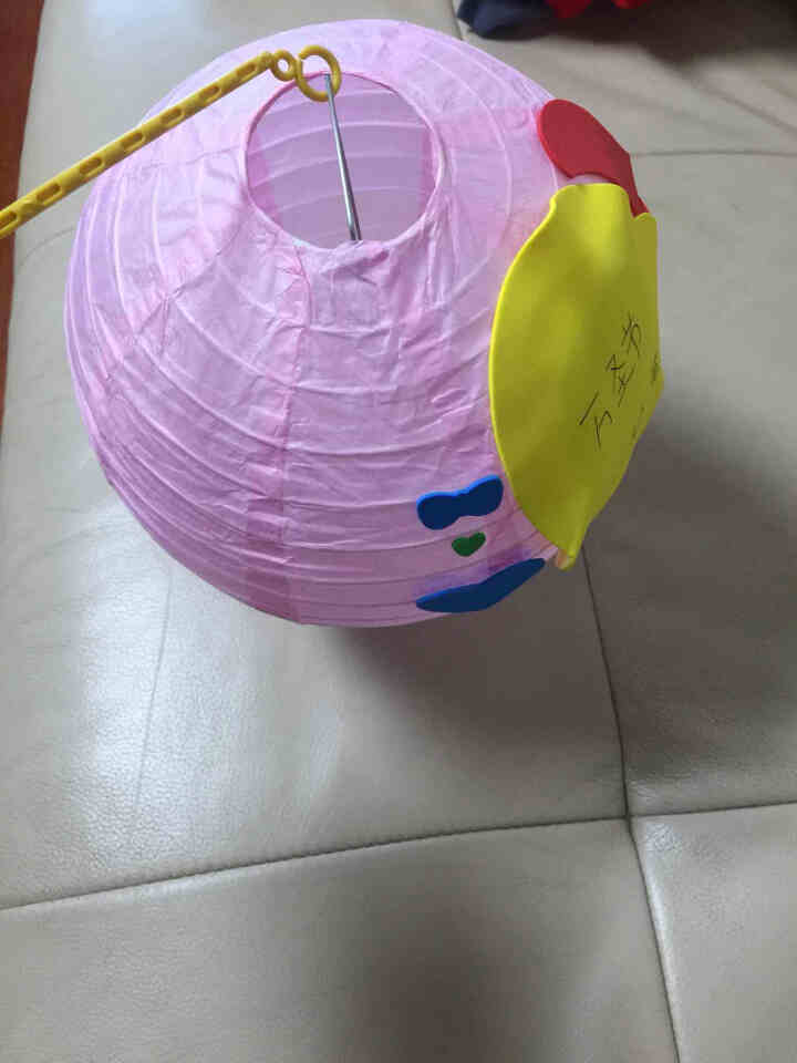 2019新品中秋节儿童卡通手提diy灯笼手工制作材料包纸灯笼幼儿园装饰礼物 多种图案随机一款怎么样，好用吗，口碑，心得，评价，试用报告,第2张