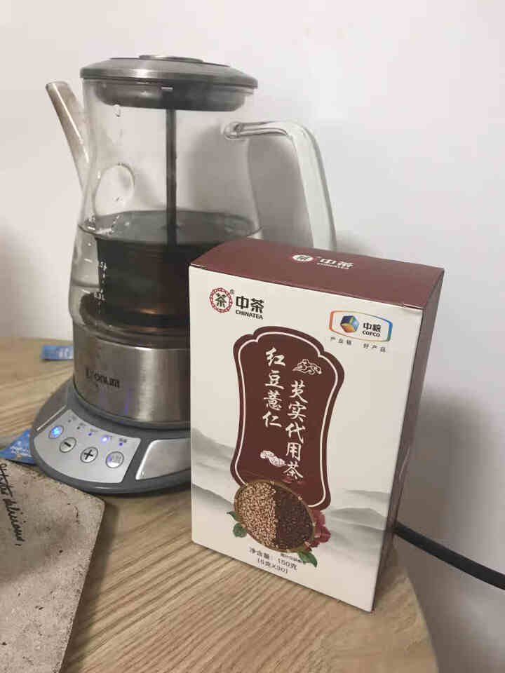 【中茶花草茶旗舰店】 中粮集团 红豆薏米茶 薏仁 芡实 大麦茶 苦荞茶 陈皮 代用茶 茶叶 150g怎么样，好用吗，口碑，心得，评价，试用报告,第2张