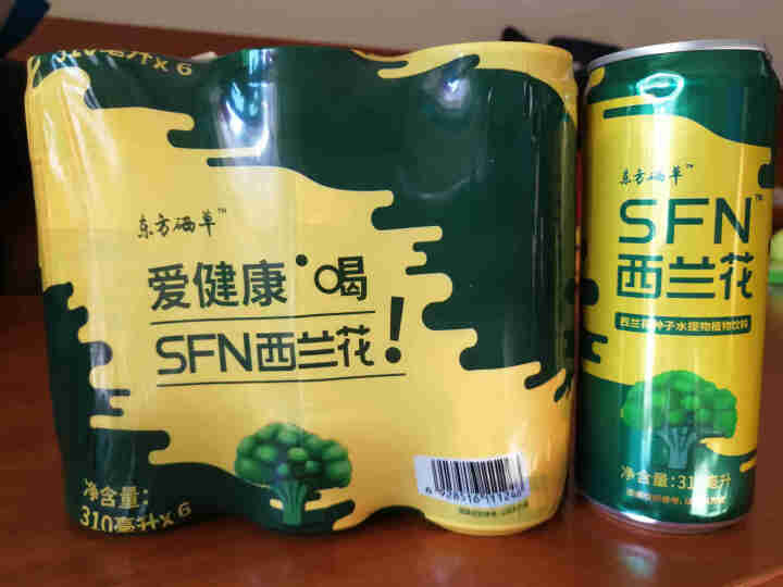 东方硒草 SFN西兰花植物饮料 种子水提物 萝卜硫苷 酸甜爽口 整箱装 310ml*6罐装怎么样，好用吗，口碑，心得，评价，试用报告,第2张