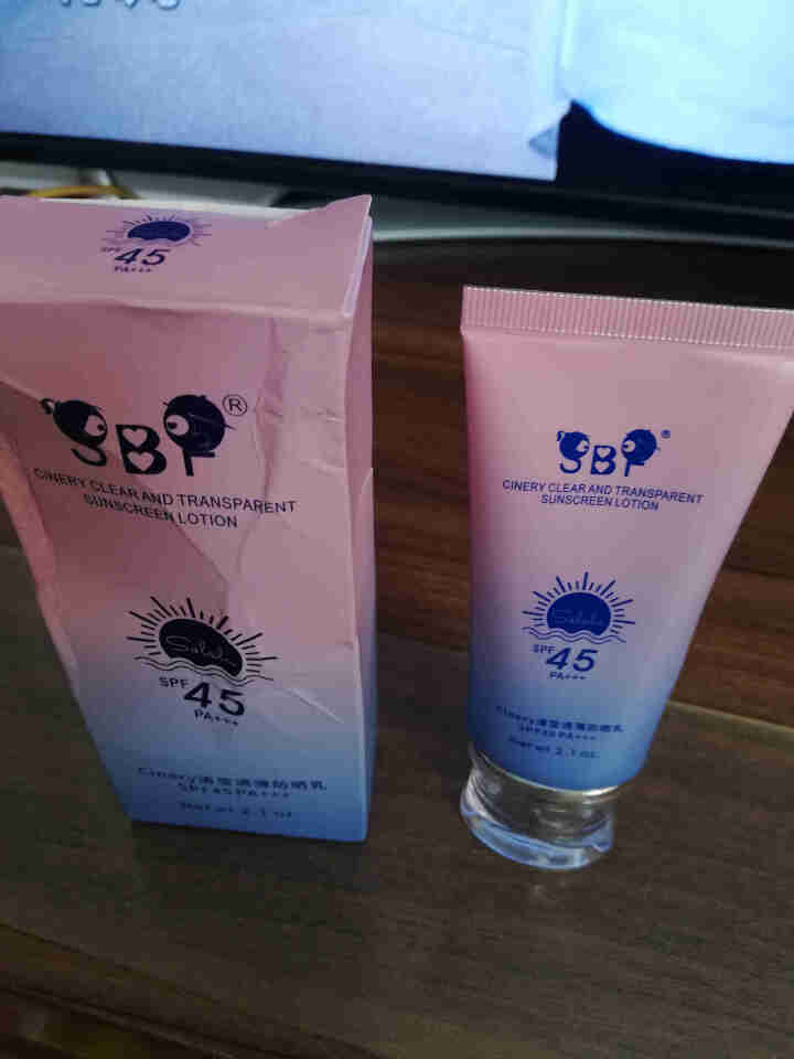 森巴夫SoLala清莹薄透防晒霜防晒乳液SPF45+女士面部专用防晒霜清爽水润学生户外通勤隔离 清莹薄透防晒霜60g怎么样，好用吗，口碑，心得，评价，试用报告,第2张