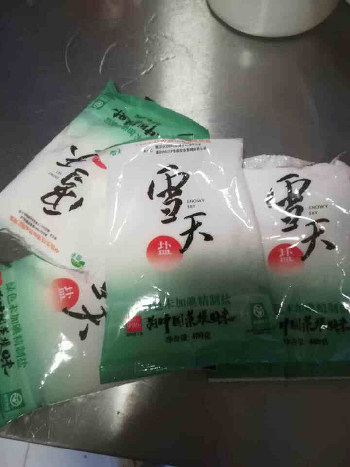 雪天未加碘精制盐400g*6包 无碘食用盐怎么样，好用吗，口碑，心得，评价，试用报告,第4张